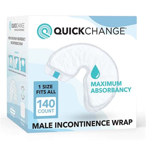 Quickchange Men S Incontinence Wrap 35 Count