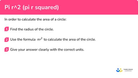 R 2 Pi R Squared Gcse Maths Steps Examples Worksheet