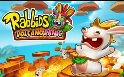 Rabbids Volcano Panic Action Games Rabbids Volcano Panic Action Games