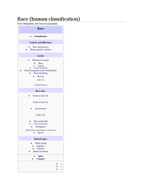Race Human Classification From Wikipedia The Free Encyclopedia