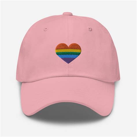 Rainbow Lgbt Embroidered Hat Pride Rainbow Flag Dad Hat Embroidered Rainbow Lgbt Embroidered Hat Pride Rainbow Flag Dad Hat Embroidered