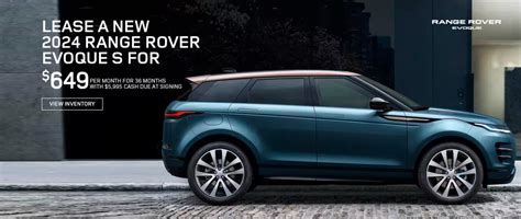 Range Rover Lease Deals Nj