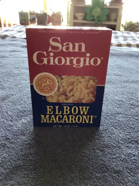 Rare Vintage Promo San Giorgio Elbow Macaroni Am Transistor Radio