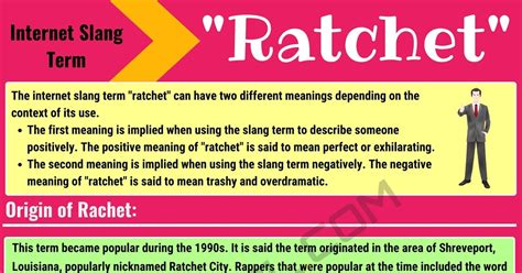 Ratchet Slang Ratchet Slang