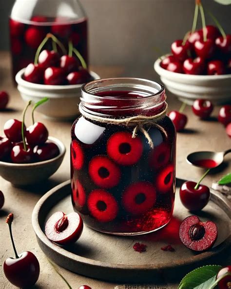 Raw Black Cherry Syrup Cherry Cheong Recipe Amp Uses