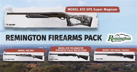 Ready Set Fire Remington Firearms Pack Is Available Now Way Of The Hunter Update For 17 June 2024 Steamdb