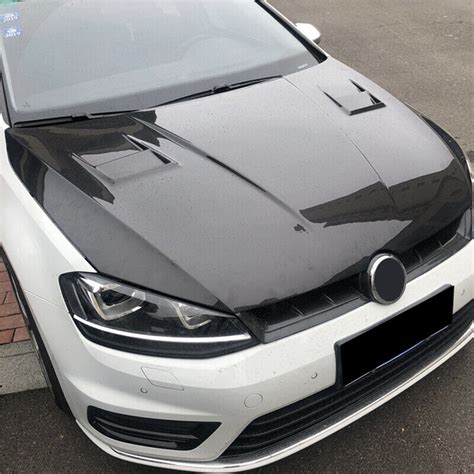 Real Carbon Hood Bonnet Engine Lid Cover For Vw Golf 7 Vii Mk7 R Gti 2014 2017 Ebay Real Carbon Hood Bonnet Engine Lid Cover For Vw Golf 7 Vii Mk7 R Gti 2014 2017 Ebay
