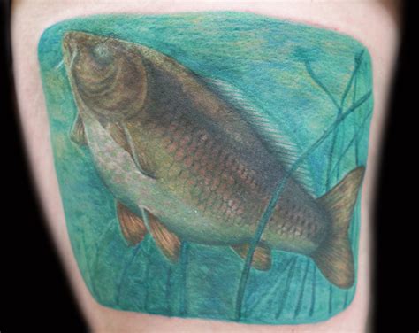 Realistic Common Carp Tattoo A Photo On Flickriver Realistic Common Carp Tattoo A Photo On Flickriver