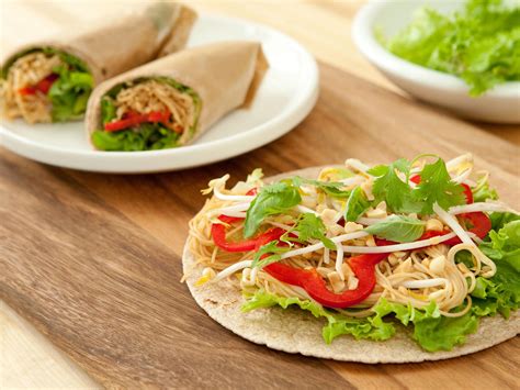Recipe Pad Thai Wraps Whole Foods Market