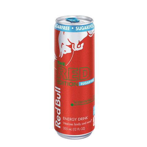 Red Bull Sugar Free Watermelon Energy Drink 8 4 Fl Oz Can 24 Case