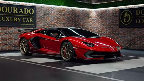 Red Lamborghini A Symbol Of Luxury And Speed
