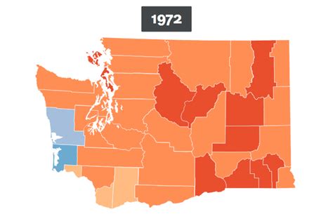 Red State Blue State Watch 40 Years Of Political Change In Washington The Seattle Times