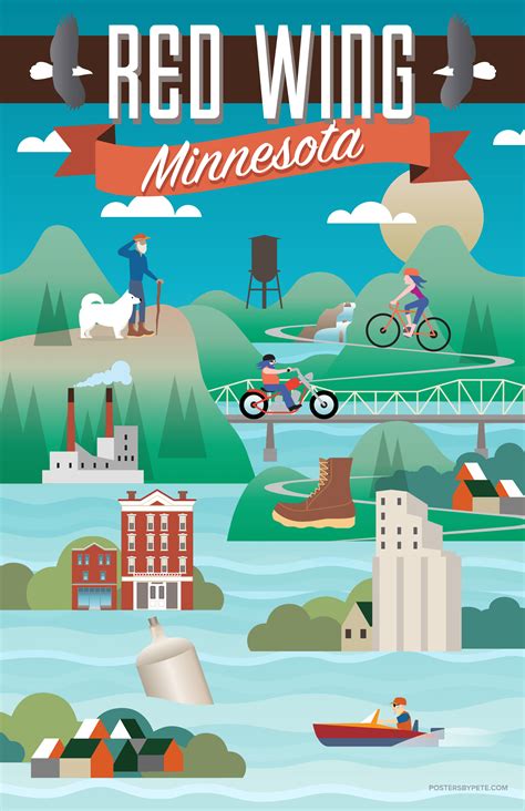 Red Wing Mn Posters By Pete