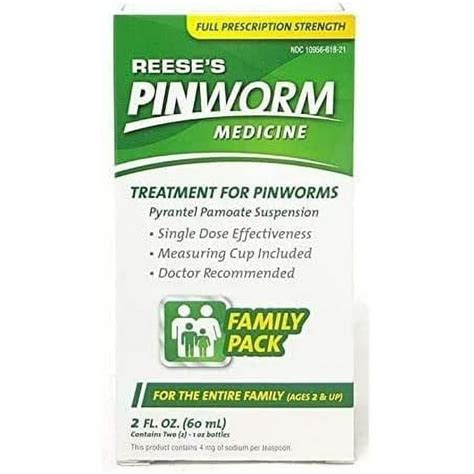 Reese S Pinworm Medication Over The Counter Treatment Full