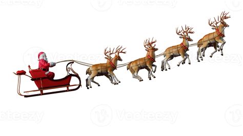 Reindeers Pulling Santa Claus Sleigh Stock Illustrations 31 Reindeers Pulling Santa Claus Sleigh Stock Illustrations Vectors Clipart Dreamstime