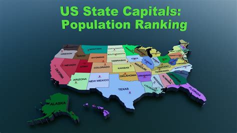 Relative Population Ranking Of State Capitals In Each Us State 1191X759 R Mapporn Relative Population Ranking Of State Capitals In Each Us State 1191X759 R Mapporn