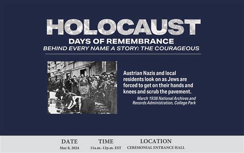 Remembering The Lives Lost During The Holocaust Remembering The Lives Lost During The Holocaust