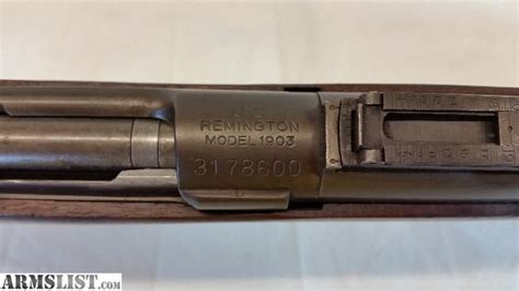 Remington 1903 Springfield Serial Numbers Dmlsa