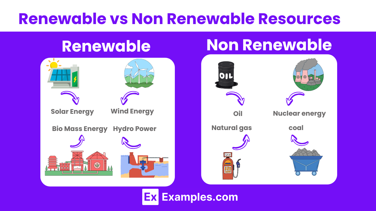 Renewable Resources Five Examples Of Renewable Resources