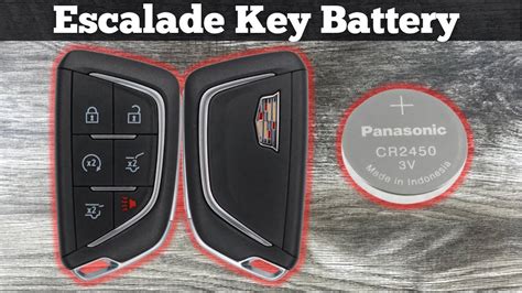 Replace Cadillac Key Fob Battery