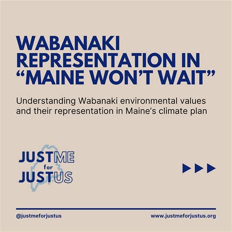 Representation Of Wabanaki Voices And Values In Amp Quot Maine Won Amp 39 T Wait Amp Quot A