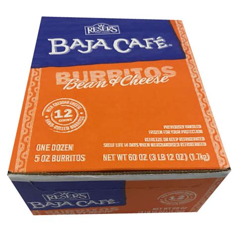 Resers Baja Cafe Burrito Chicken Cheese 5 Oz Us Foods Chef Amp 39 Store