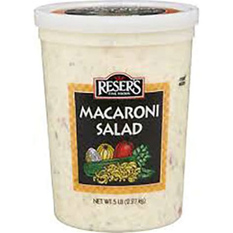 Resers Hawaiian Style Macaroni Salad Us Foods Chef Amp 39 Store