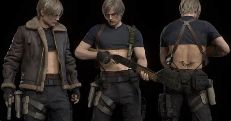 Resident Evil 4 Remake Mods Add Thomas The Tank Engine Tramp Stamps
