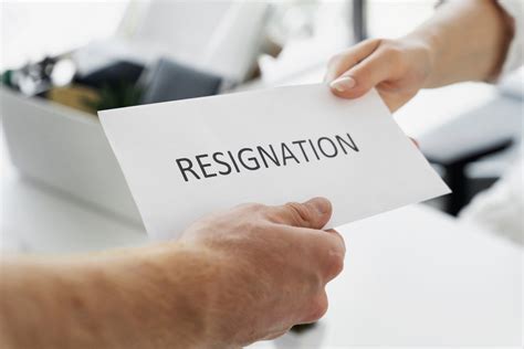 Resignation