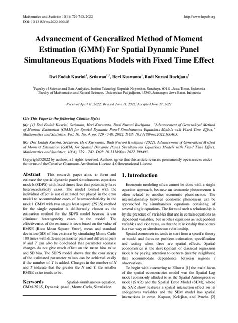 Results Of Panel Generalized Method Of Moment Gmm Download Results Of Panel Generalized Method Of Moment Gmm Download