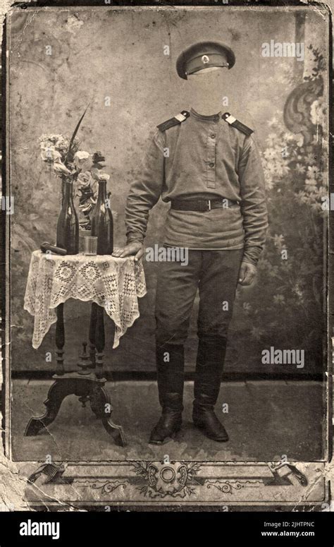 Retro Photo Beginning 19Th Century Of Brave Non Commissioned Officer