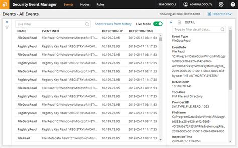 Reviewing Server Entries Reviewing Server Entries