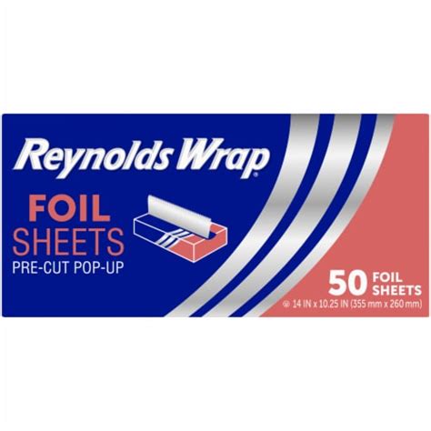 Reynolds Wrap Popup Foil Sheets 1 Kroger Reynolds Wrap Popup Foil Sheets 1 Kroger