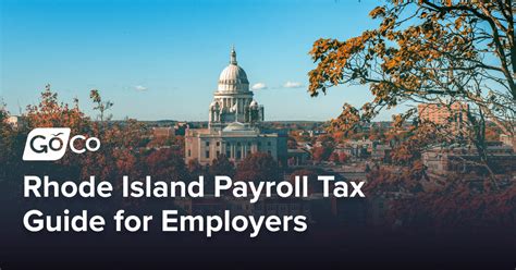 Rhode Island Payroll Tax Guide For Employers Goco Io
