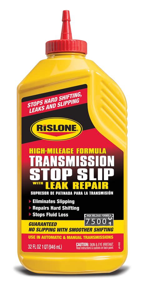 Rislone High Mileage Transmission Stop Slip With Leak Repair