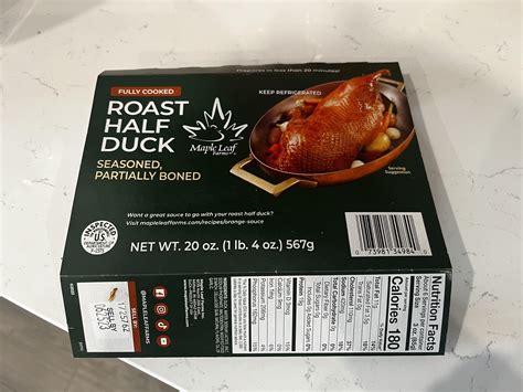 Roast Half Duck Is Good R Costco