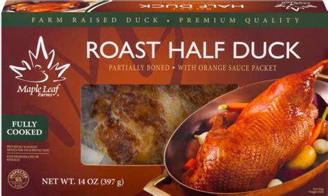 Roast Half Duck Maple Leaf Farms