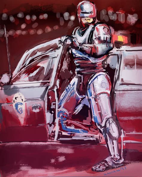 Robocop Painting