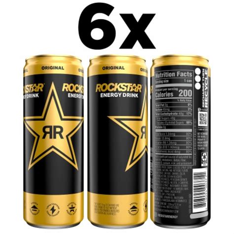 Rockstar Energy Drink Original 12 Fl Oz Cans Same Day Delivery Or Pickup Tops Markets