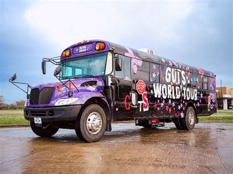 Rodrigo Revs Up Guts Bus For Fans Rodrigo Revs Up Guts Bus For Fans