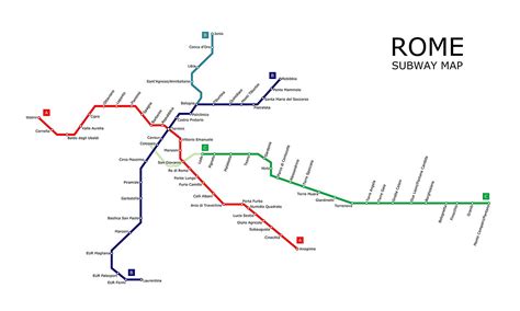 Rome Metro Area Map Book Red Line Edition Rome Metro Area Map Book Red Line Edition