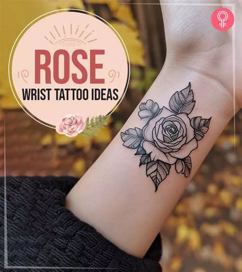 Rose Tattoos Designs On Wrist