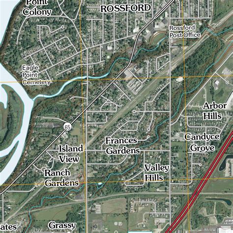 Rossford Oh 2010 24000 Scale Map By United States Geological Survey