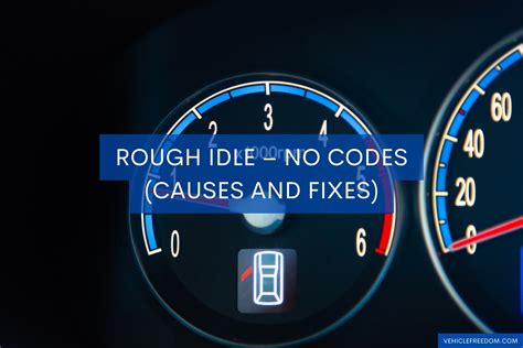 Rough Idle No Codes Causes And Fixes Vehicle Freedom