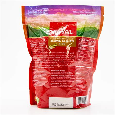 Royal Brown Basmati Rice European Food Express