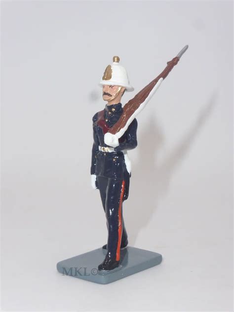 Royal Marine Sergeant Marching Single Figure