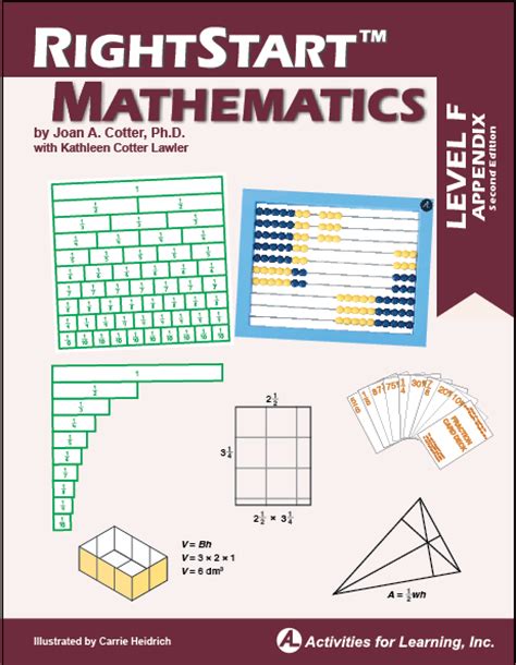 Rs2 Level F Lesson 105 Rightstart Mathematics By Activities For Learning Inc Rs2 Level F Lesson 105 Rightstart Mathematics By Activities For Learning Inc