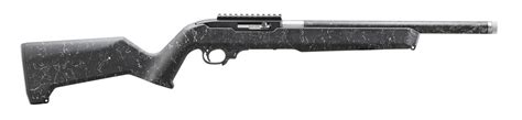 Ruger 31220 10 22 Carbine 22 Lr 16 1 Carbon Fiber Barrel Threaded 1 2X28 Clear Satin Finish Black Magpul X 22 Stock Picatinny Rail 10 Rounds 1 Magazine Semi Automatic Tombstone Tactical