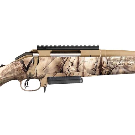 Ruger American 300 Winchester Magnum Go Wild Camo Bronze Bolt Action Rifle 24In Sportsman S Warehouse