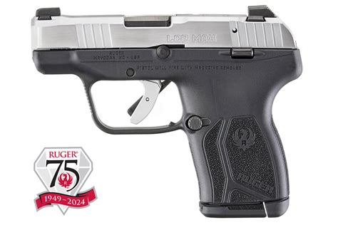 Ruger Lcp Max 380 Acp Semi Auto Pistol 75Th Anniversary Model With